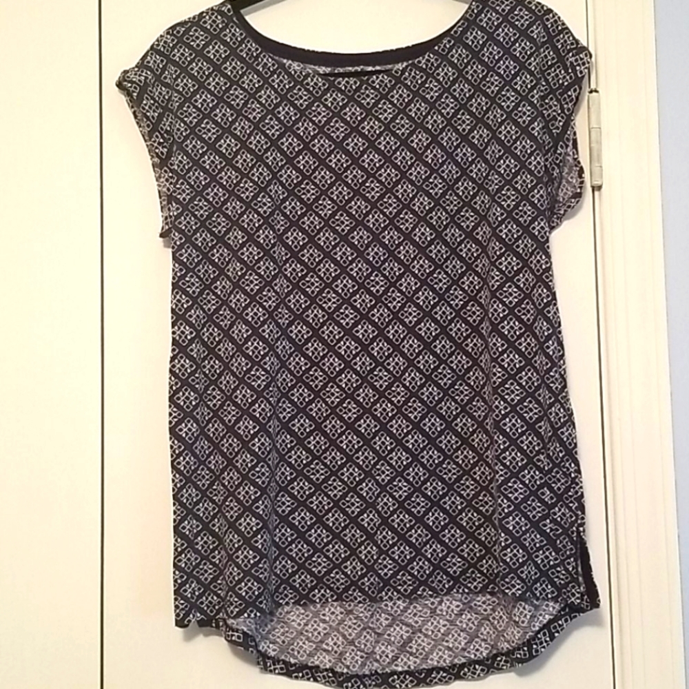 GAP Navy boat neck shirt